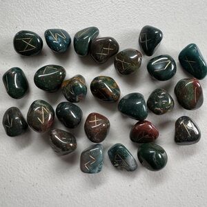 Nordic Rune Bloodstones Set